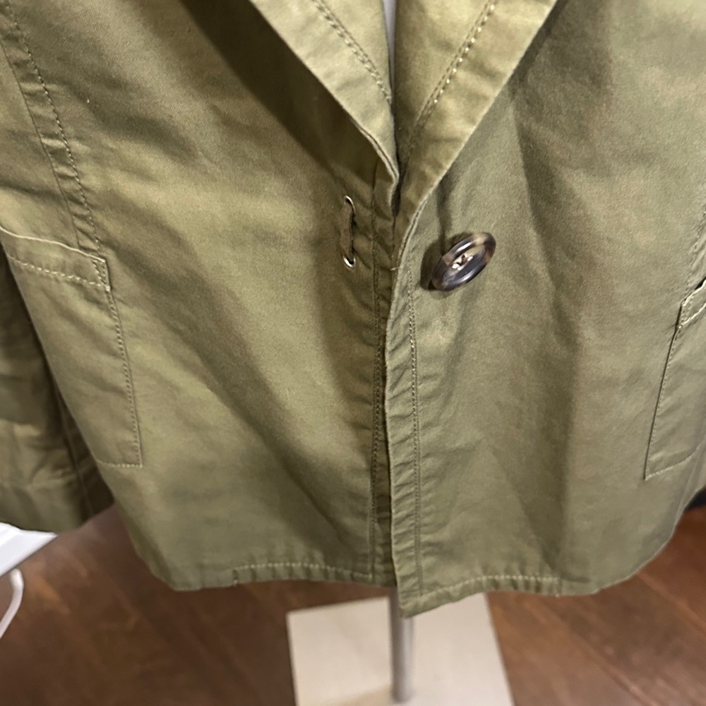 Banana Republic Olive Women's Suit Jacket size 16 box 1 - Picture 6 of 9